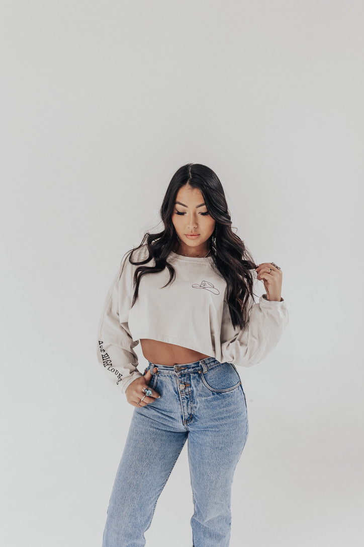 OG Crop Long Sleeve