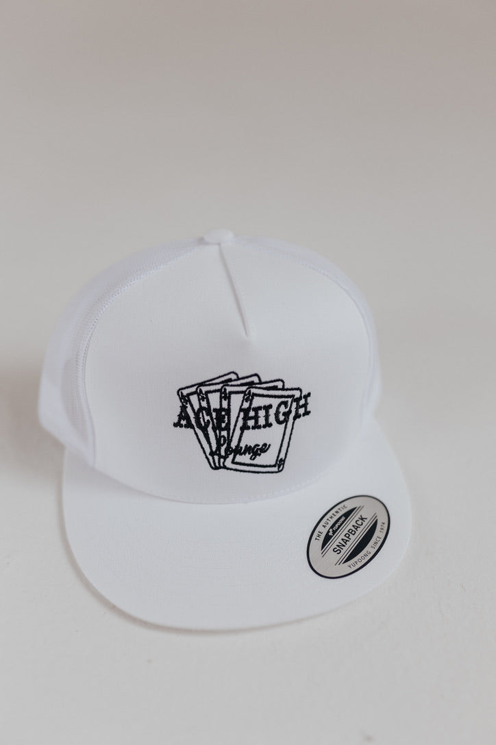 White Cards Hat