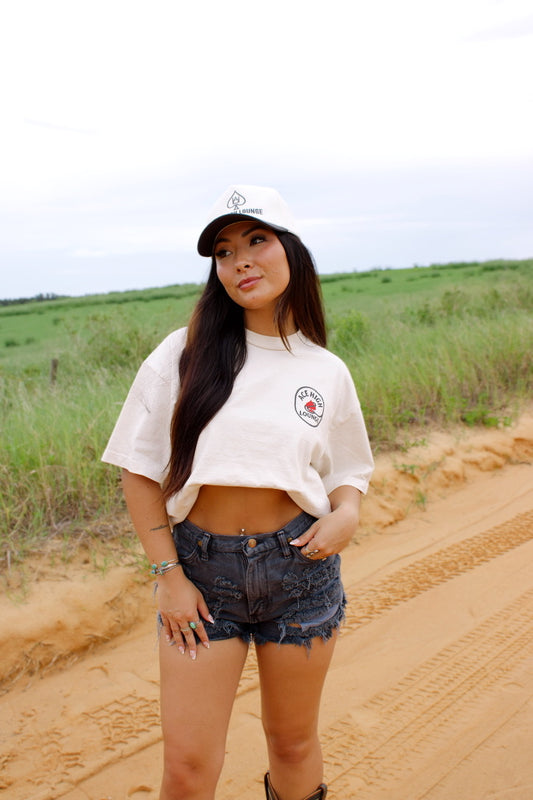 Ace High Cowgirl Tee